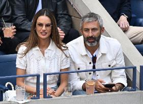 US Open - Alessandra Ambrosio In The Stands