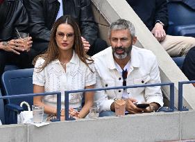 US Open - Alessandra Ambrosio In The Stands