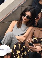 US Open - Emily Ratajkowski In The Stands