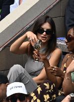 US Open - Emily Ratajkowski In The Stands