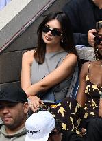 US Open - Emily Ratajkowski In The Stands