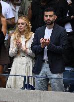 US Open - Lindsay Lohan In The Stands