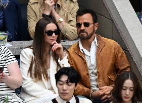 US Open - Justin Theroux In The Stands