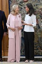 Queen Letizia Audience - Madrid