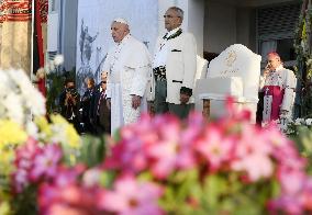 Pope Francis At The Presidential Palace In Dili - Timor Leste