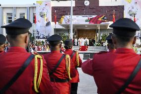 Pope Francis At The Presidential Palace In Dili - Timor Leste