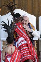 Pope Francis At The Presidential Palace In Dili - Timor Leste