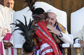 Pope Francis At The Presidential Palace In Dili - Timor Leste