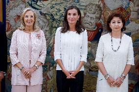 Queen Letizia Audience - Madrid