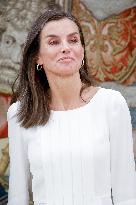 Queen Letizia Audience - Madrid