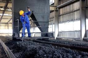 Graphite Electrode Material Production