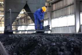 Graphite Electrode Material Production