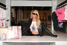 Paris Hilton Celebrate Her 'Infinite Icon' Album Merch Collection - NYC