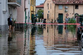 Flooded Streets In Pisa