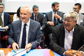 Bruno Le Maire hearing at the French National Assembly - Paris