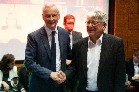 Bruno Le Maire hearing at the French National Assembly - Paris