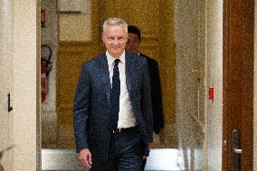 Bruno Le Maire hearing at the French National Assembly - Paris