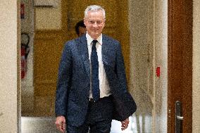 Bruno Le Maire hearing at the French National Assembly - Paris