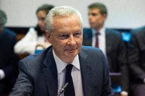 Bruno Le Maire hearing at the French National Assembly - Paris