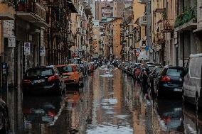 Flooded Streets In Pisa