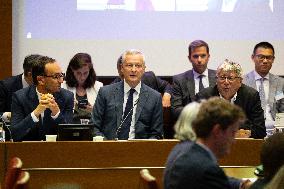 Bruno Le Maire hearing at the French National Assembly - Paris