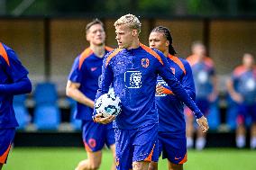 Netherlands Training And Press Conference