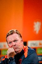 Netherlands Training And Press Conference