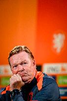 Netherlands Training And Press Conference