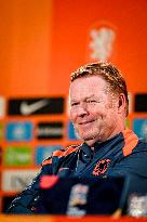 Netherlands Training And Press Conference