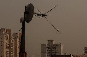 The City Of São Paulo Has The Most Polluted Air In The World This Monday