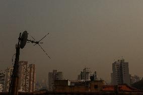 The City Of São Paulo Has The Most Polluted Air In The World This Monday