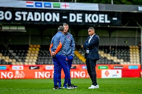 Netherlands v Georgia - European Under-21 Championship Group