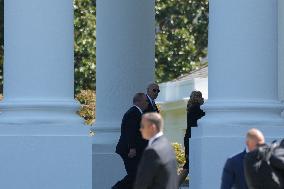 President Biden Returns To The White House After A Weekend In Delaware.