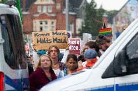 Counter AFD Rally In Duesseldorf