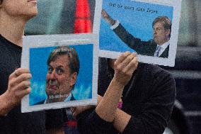 Counter AFD Rally In Duesseldorf