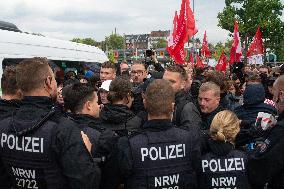 Counter AFD Rally In Duesseldorf