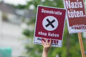 Counter AFD Rally In Duesseldorf