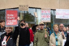 Counter AFD Rally In Duesseldorf