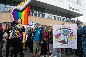 Counter AFD Rally In Duesseldorf