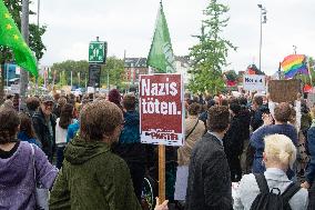 Counter AFD Rally In Duesseldorf