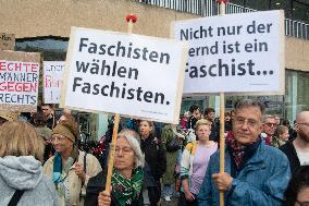 Counter AFD Rally In Duesseldorf