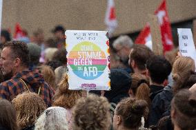 Counter AFD Rally In Duesseldorf