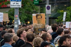 Counter AFD Rally In Duesseldorf