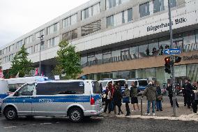 Counter AFD Rally In Duesseldorf