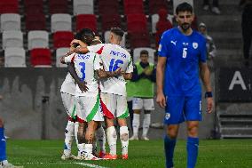 - UEFA Nations League - Israel vs Italy