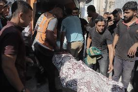 Several Killed In Strike On Family Home In Jabalia - Gaza