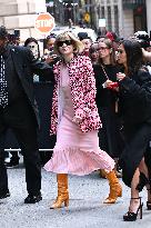 NYFW - Carolina Herrera Arrivals