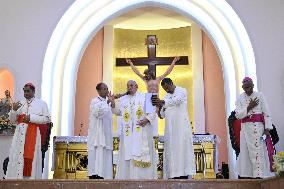 Pope Francis Meets Religious In Dili - Timor Leste