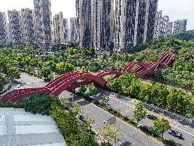 The Sexiest Bridge Shaped Like Chinese Knotting in Changsha