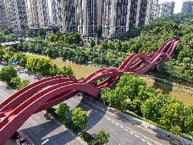 The Sexiest Bridge Shaped Like Chinese Knotting in Changsha